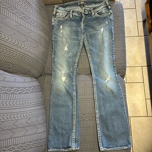Tuesday silver brand jeans